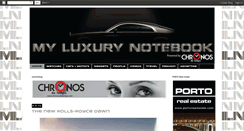 Desktop Screenshot of myluxurynotebook.com